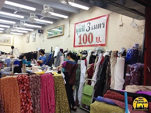 Phahurat Market Little India Indian Market Bangkok